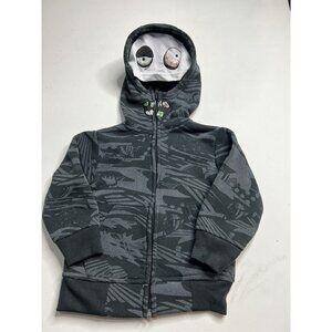 2012 Rare Mon Street Boys’ Full Face Mask Hoodie - Size 2T - EUC